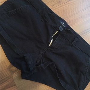 American Eagle Black ‘Shortie’ Shorts Size 12